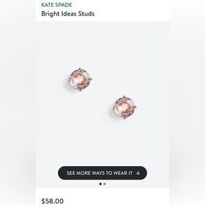 Kate Spade Bright Ideas studs
